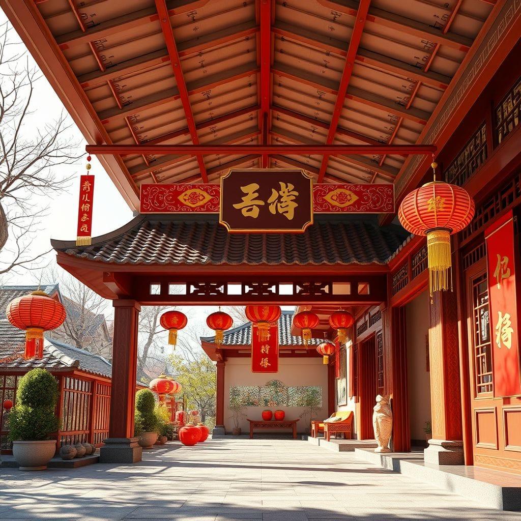 Chinese New Year Carport design example 3