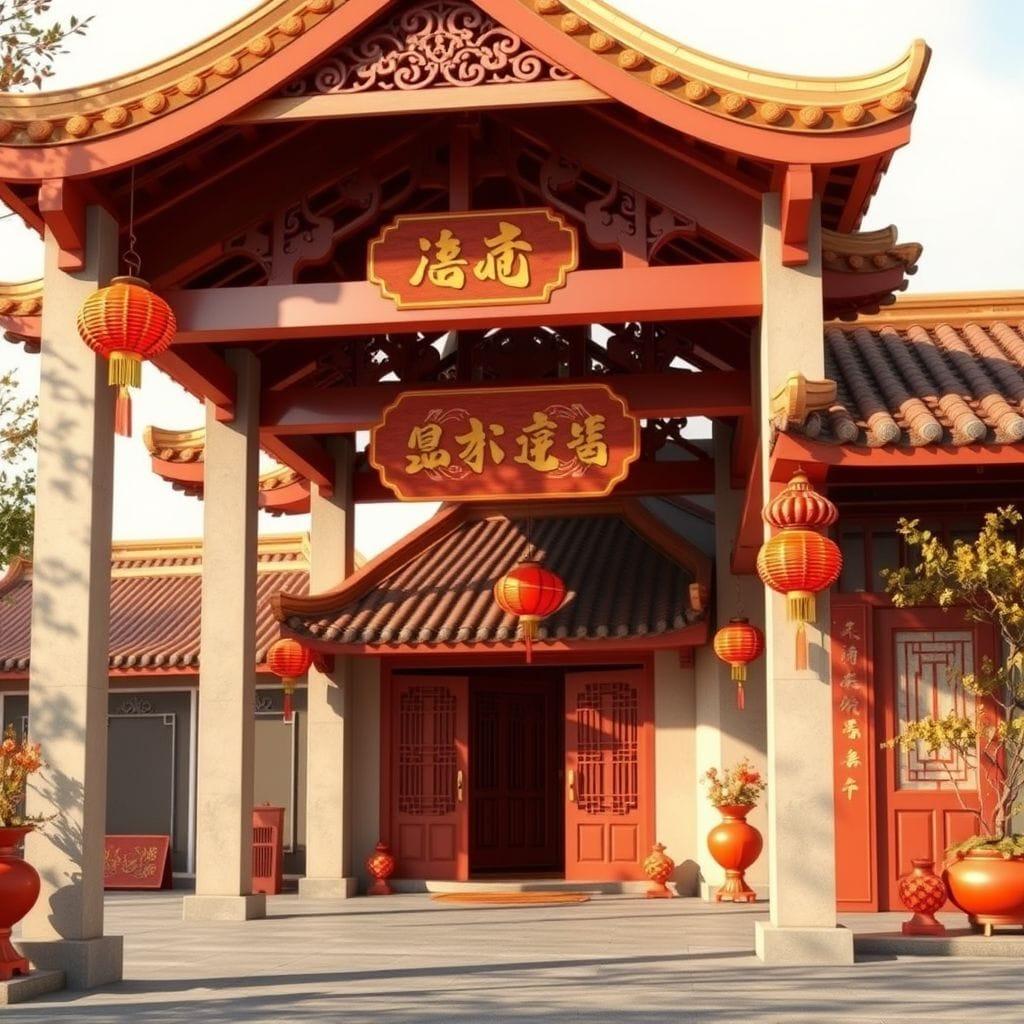 Chinese New Year Carport design example 4