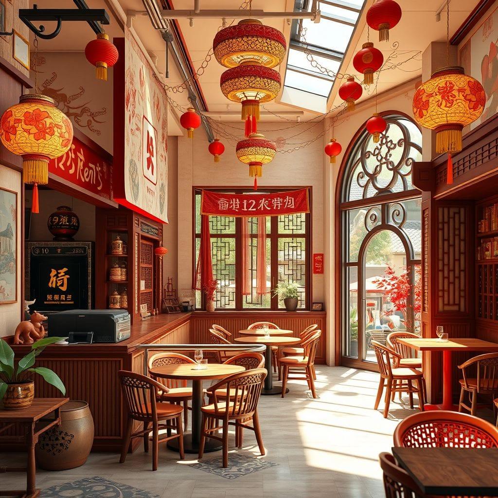 Chinese New Year Coffee Shop design example 2