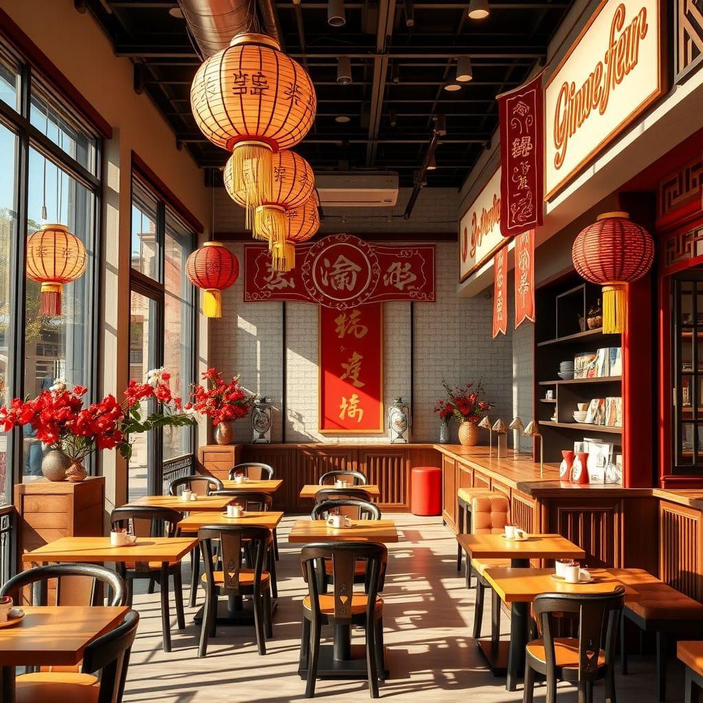 Chinese New Year Coffee Shop design example 3