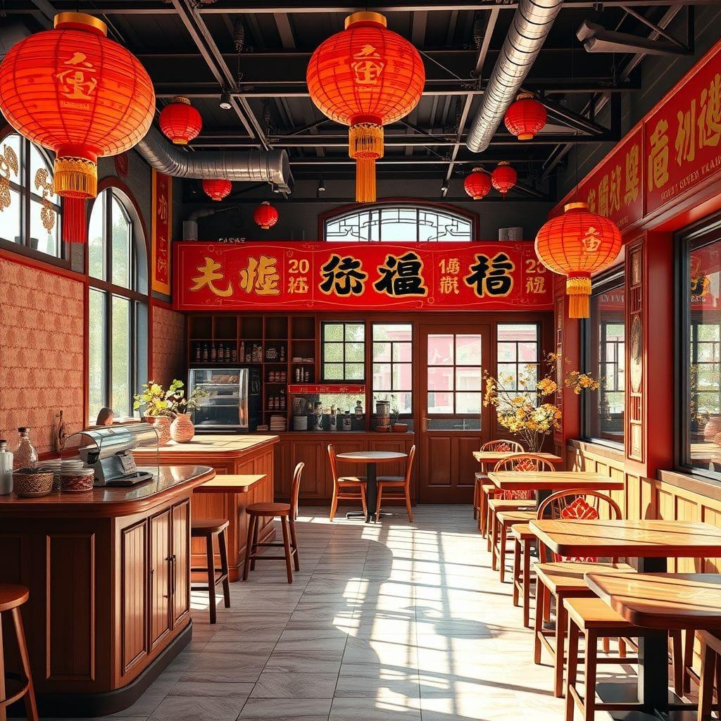 Chinese New Year Coffee Shop design example 4