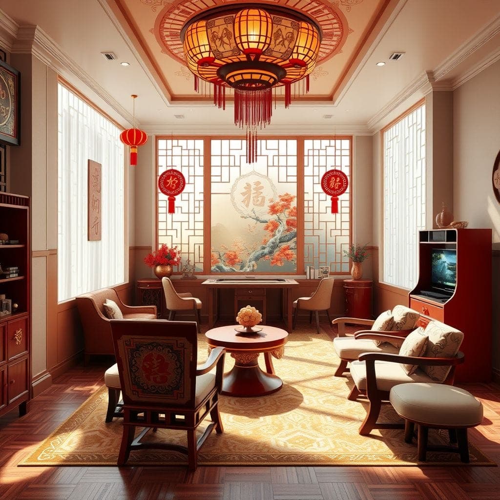 Chinese New Year Game Room design example 1