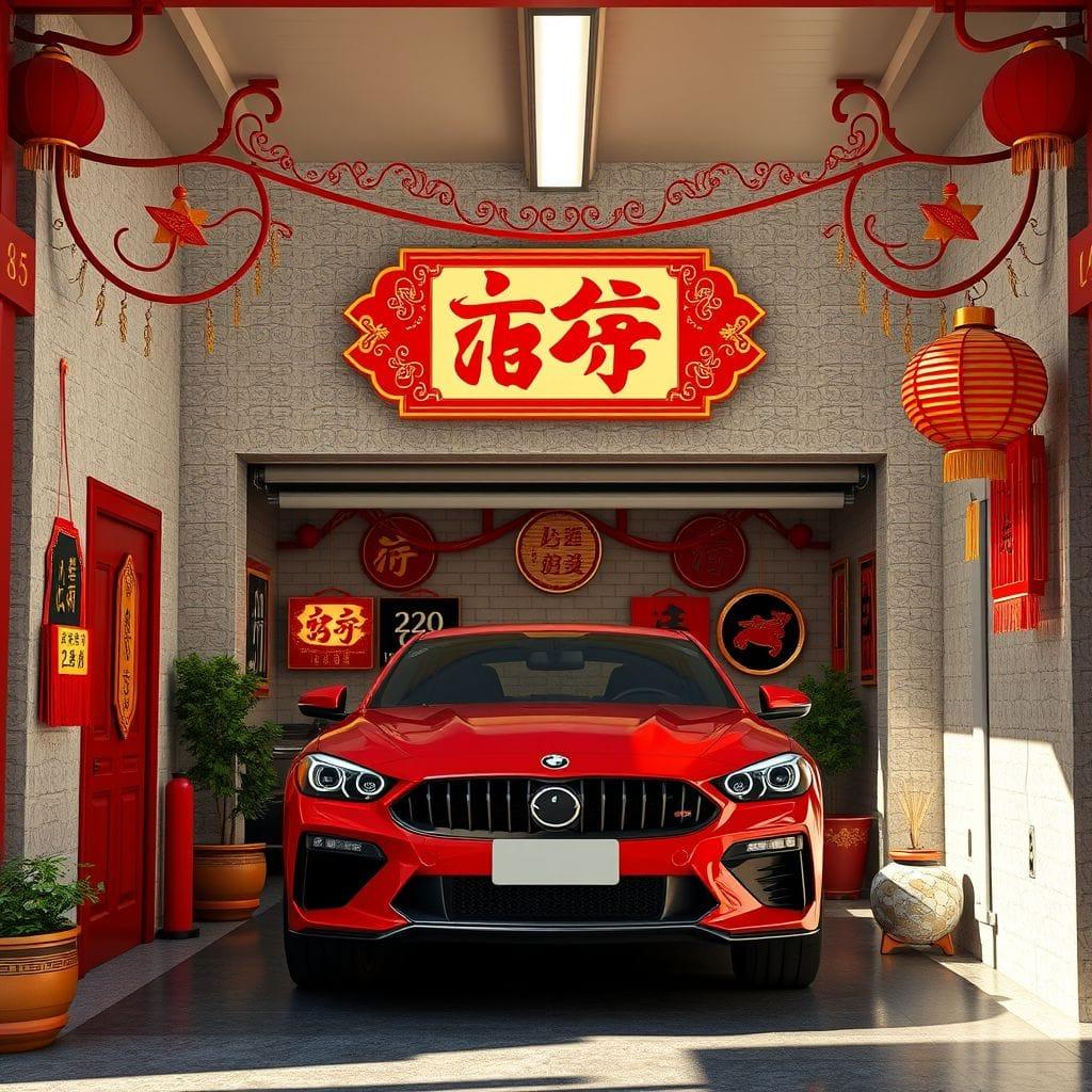 Chinese New Year Garage design example 3