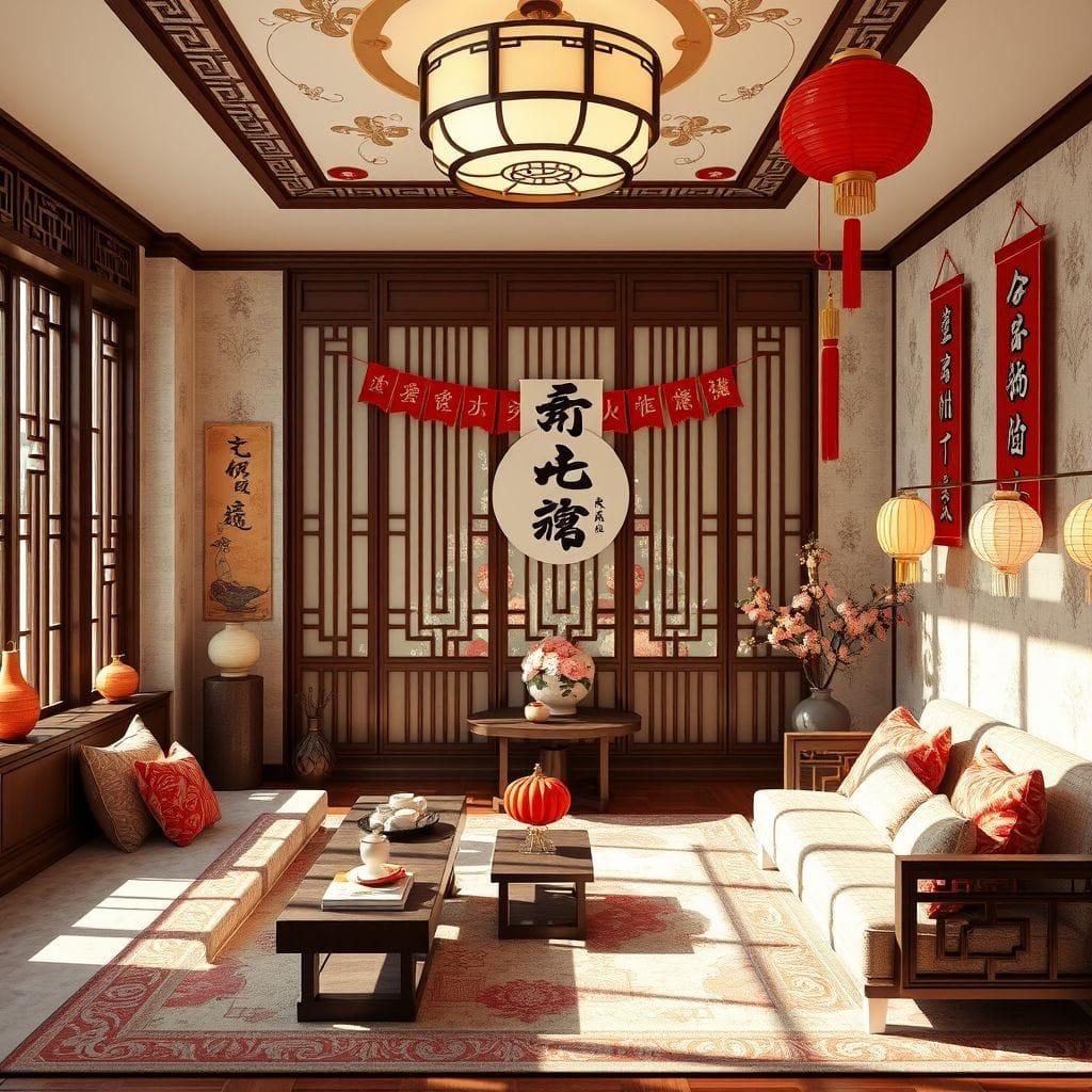 Chinese New Year Guest Room design example 4