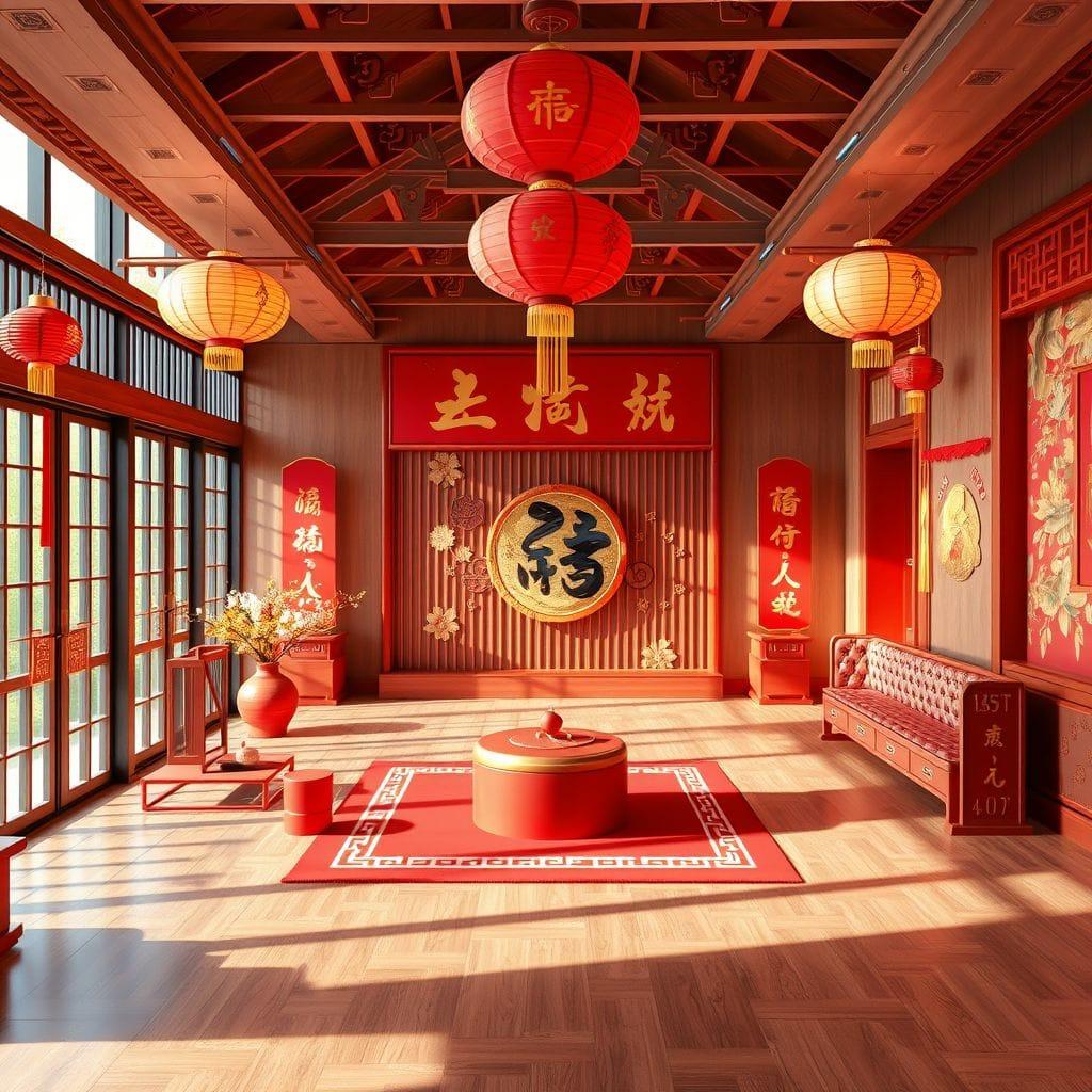 Chinese New Year Gym design example 2