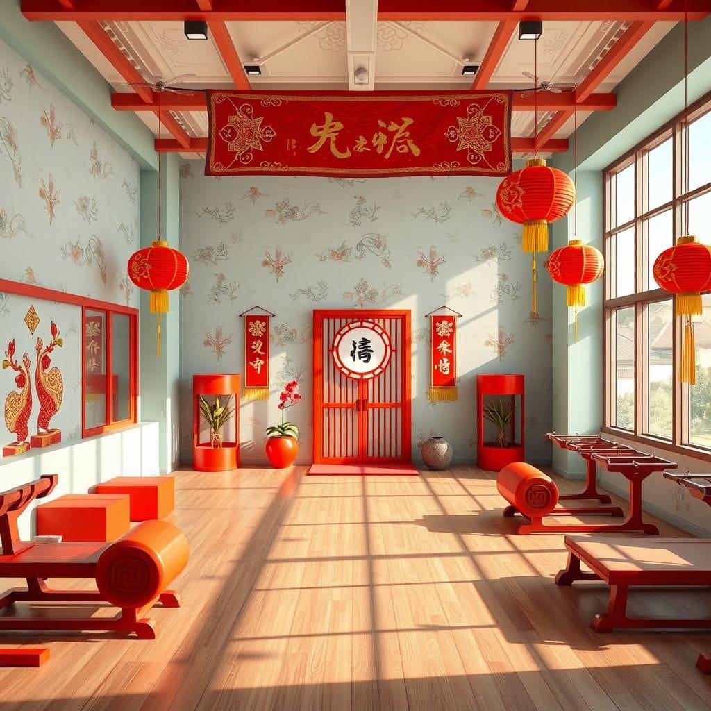 Chinese New Year Gym design example 4