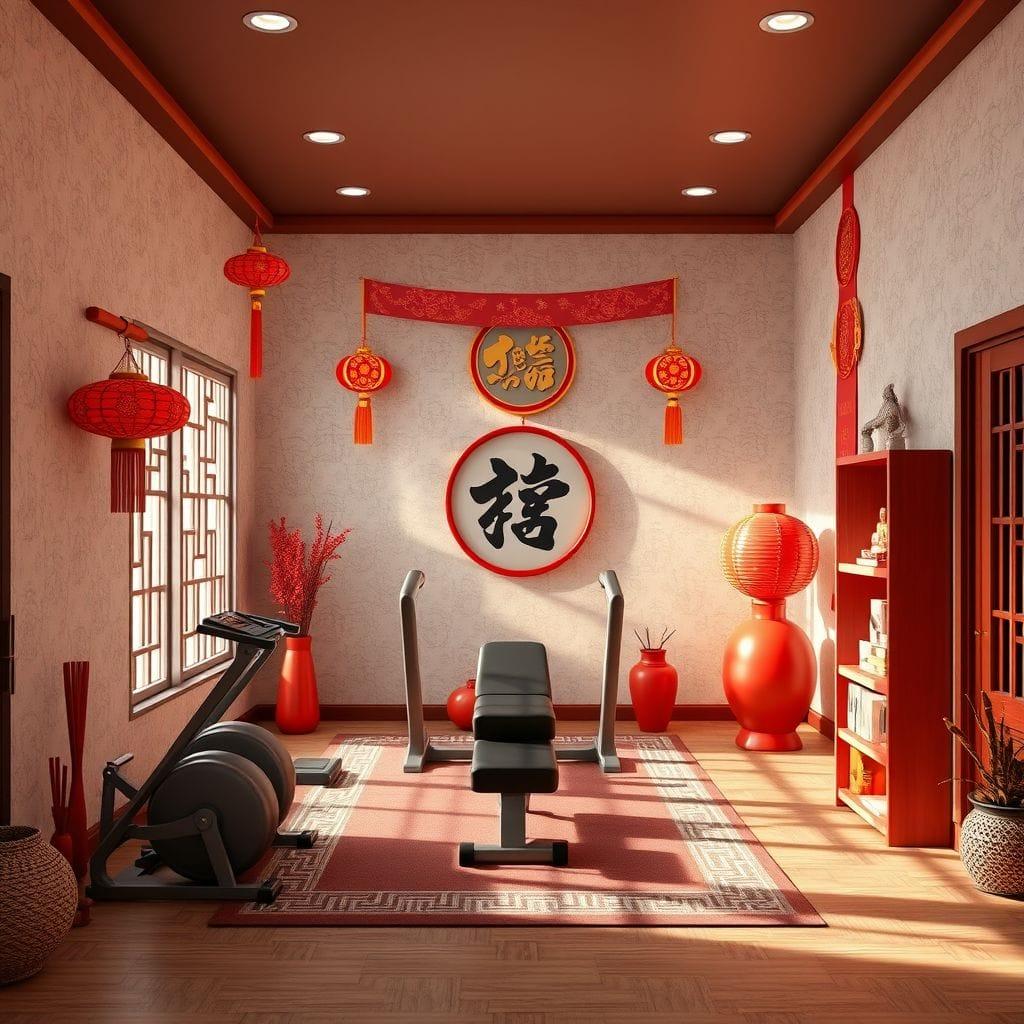 Chinese New Year Home Gym design example 2
