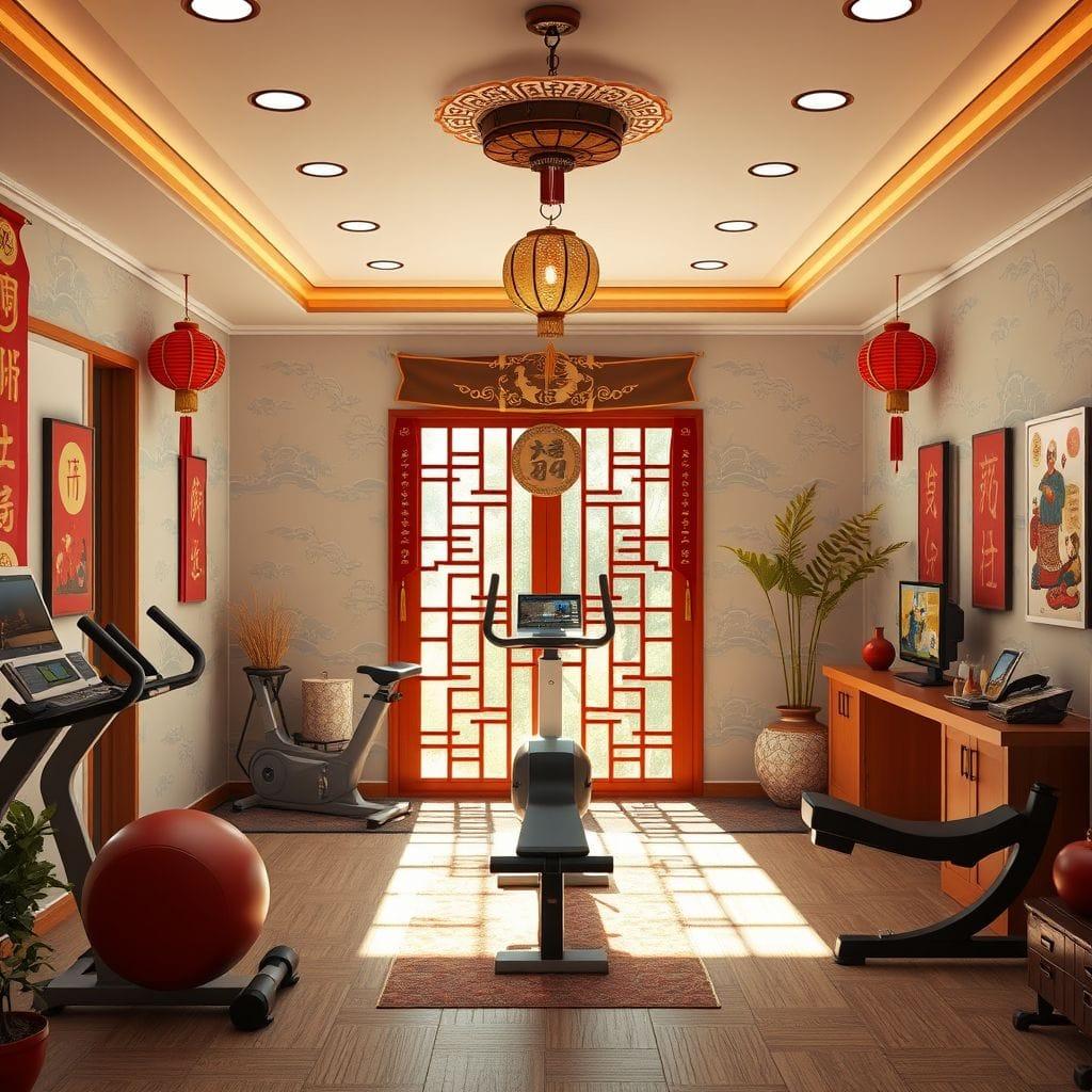 Chinese New Year Home Gym design example 3