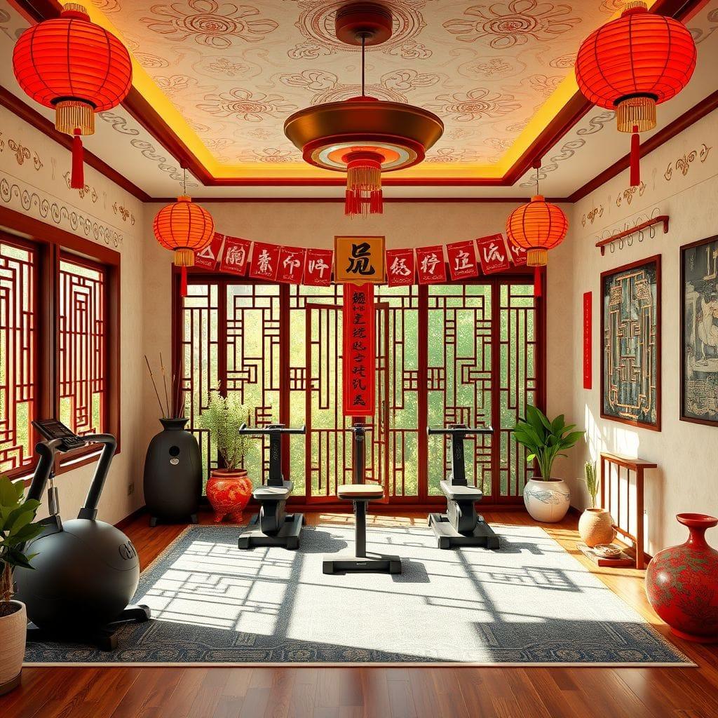 Chinese New Year Home Gym design example 4