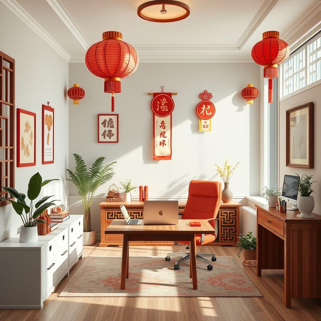 Chinese New Year Home Office design example 1