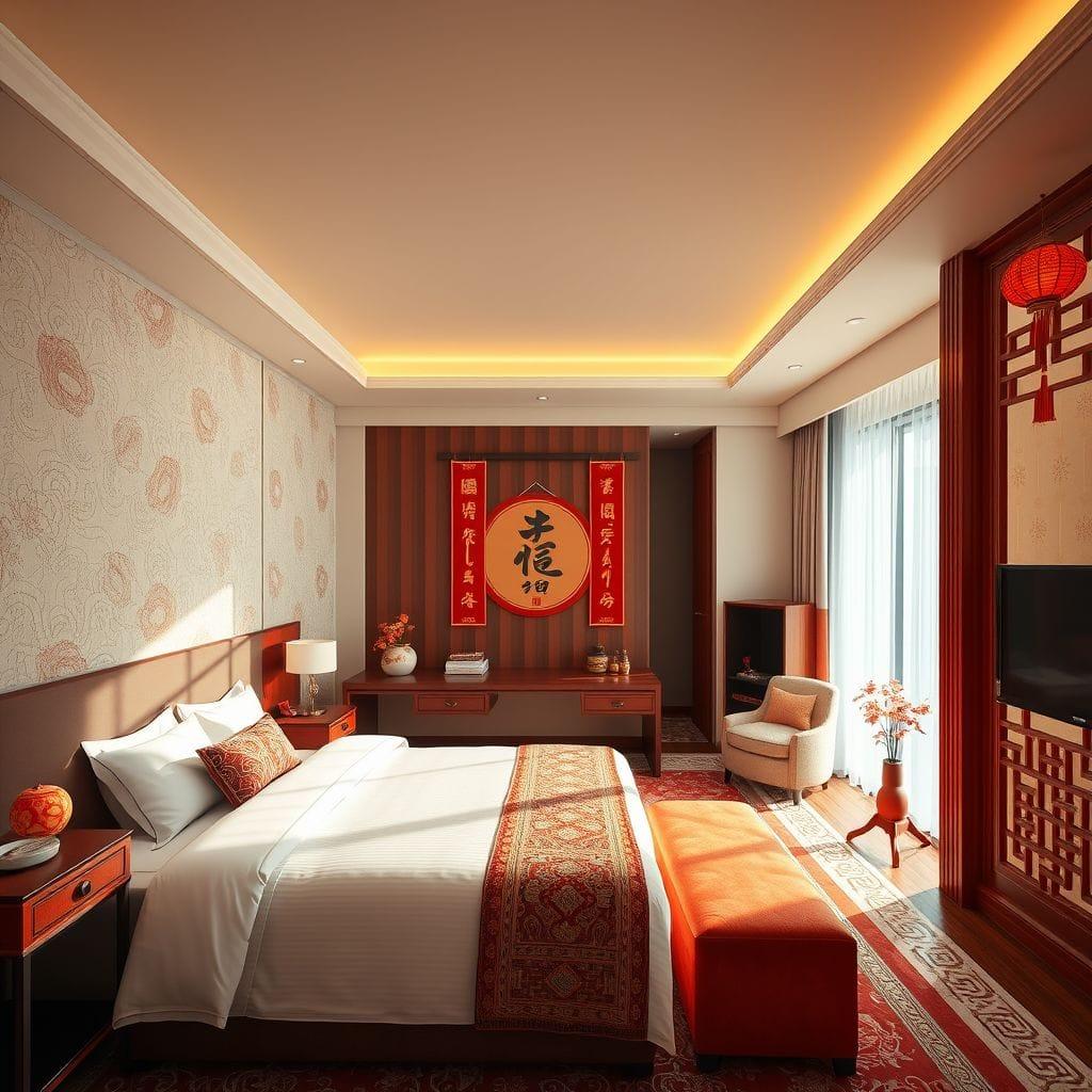 Chinese New Year Hotel Room design example 3