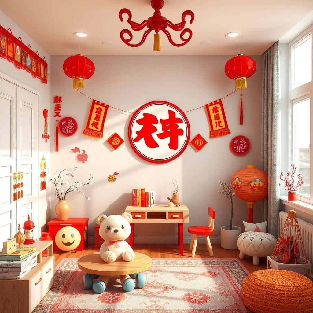 Chinese New Year Kids Room design example 1