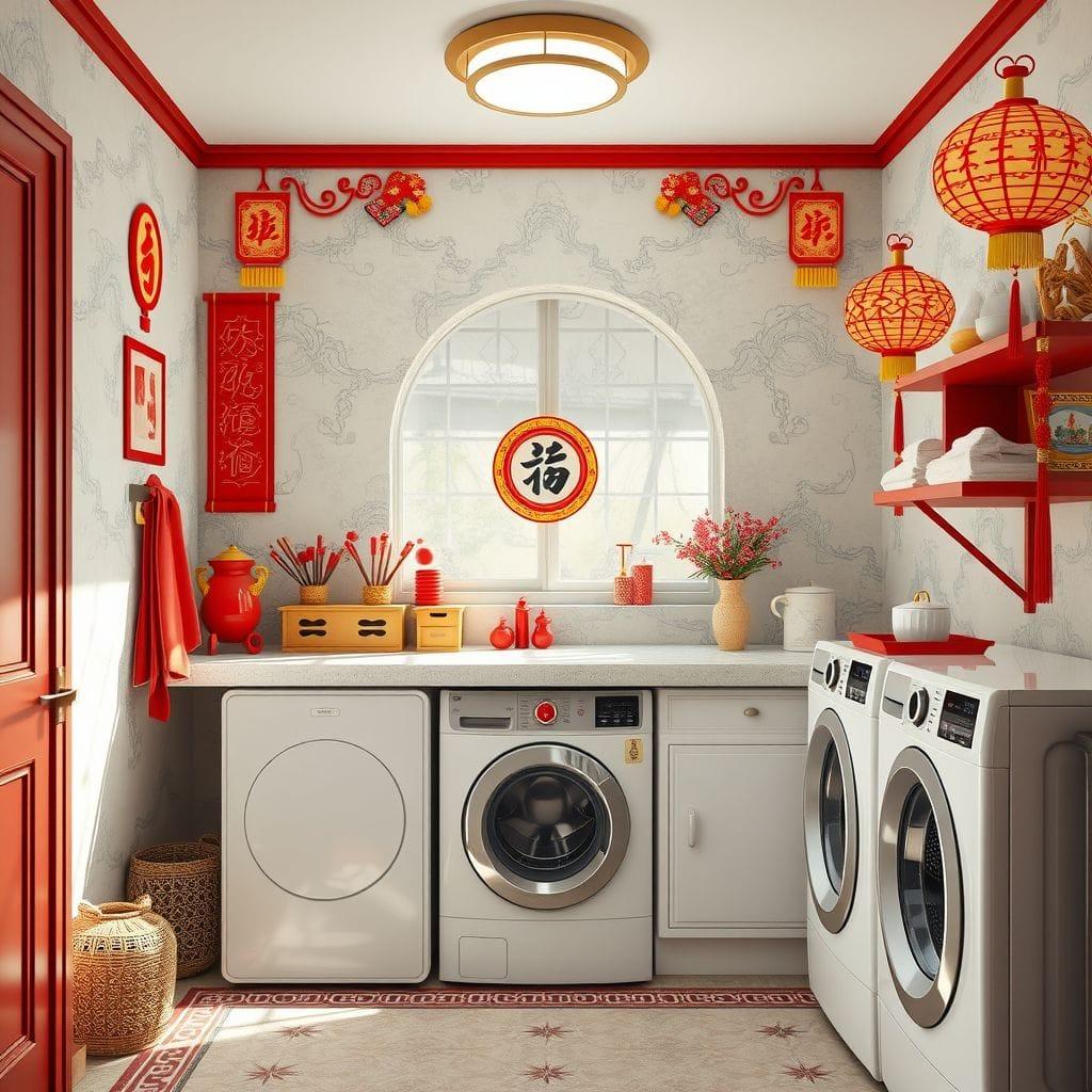 Chinese New Year Laundry Room design example 2