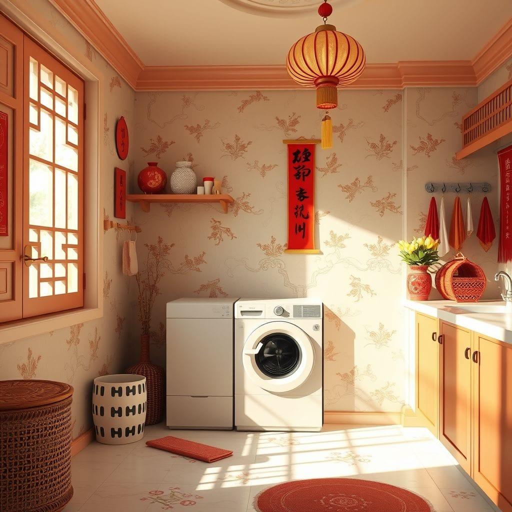 Chinese New Year Laundry Room design example 4