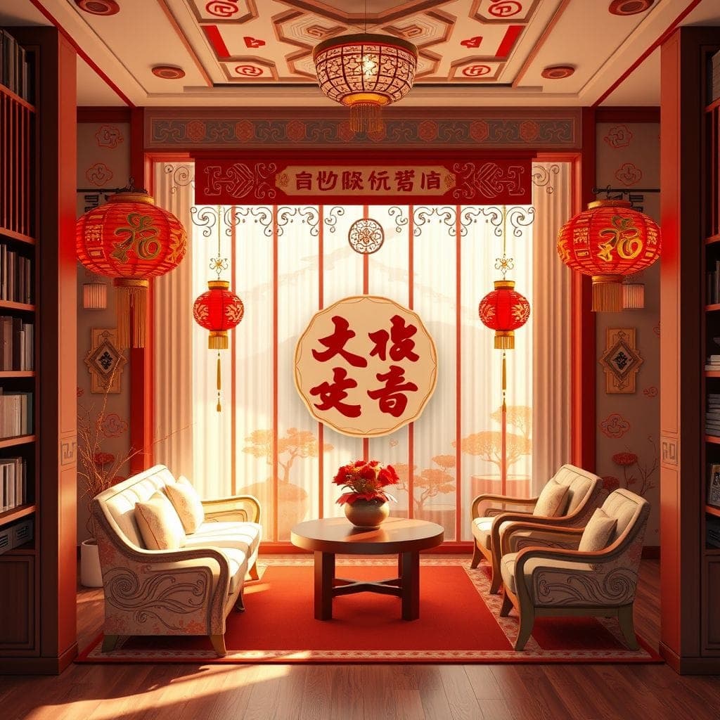 Chinese New Year Library design example 3
