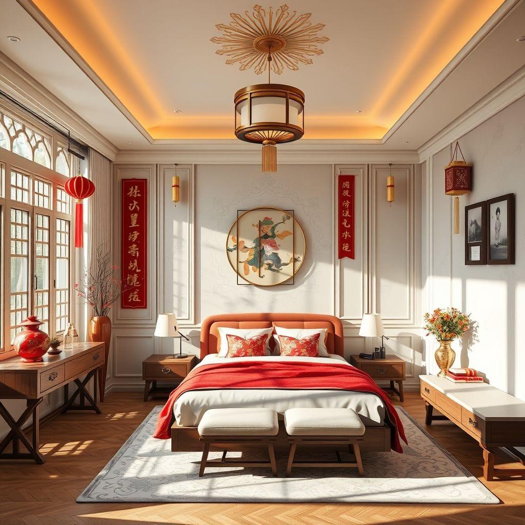 Chinese New Year Master Bedroom design example 2
