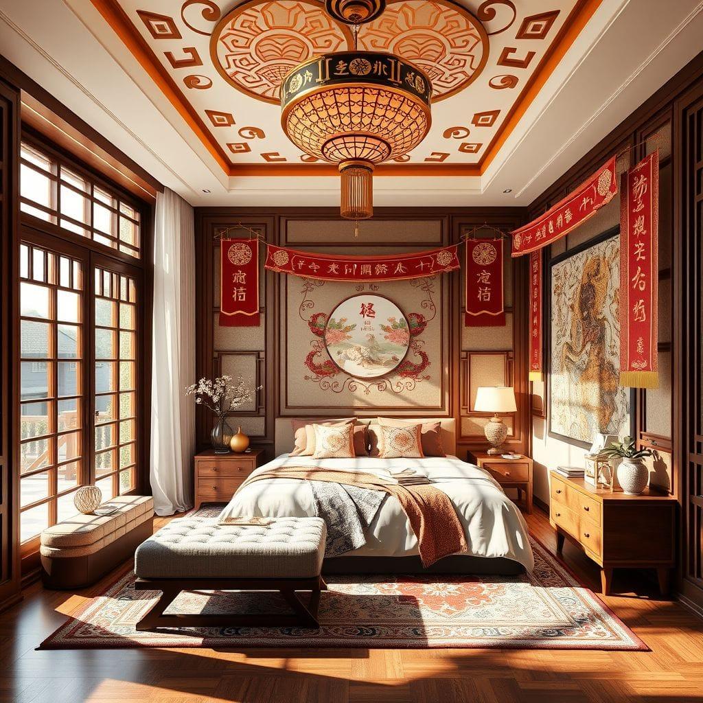 Chinese New Year Master Bedroom design example 3