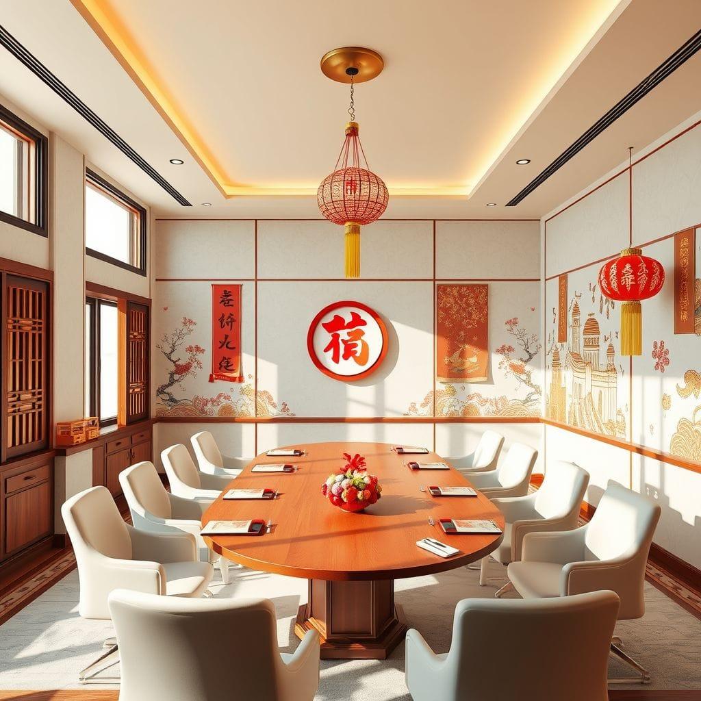 Chinese New Year Meeting Room design example 1