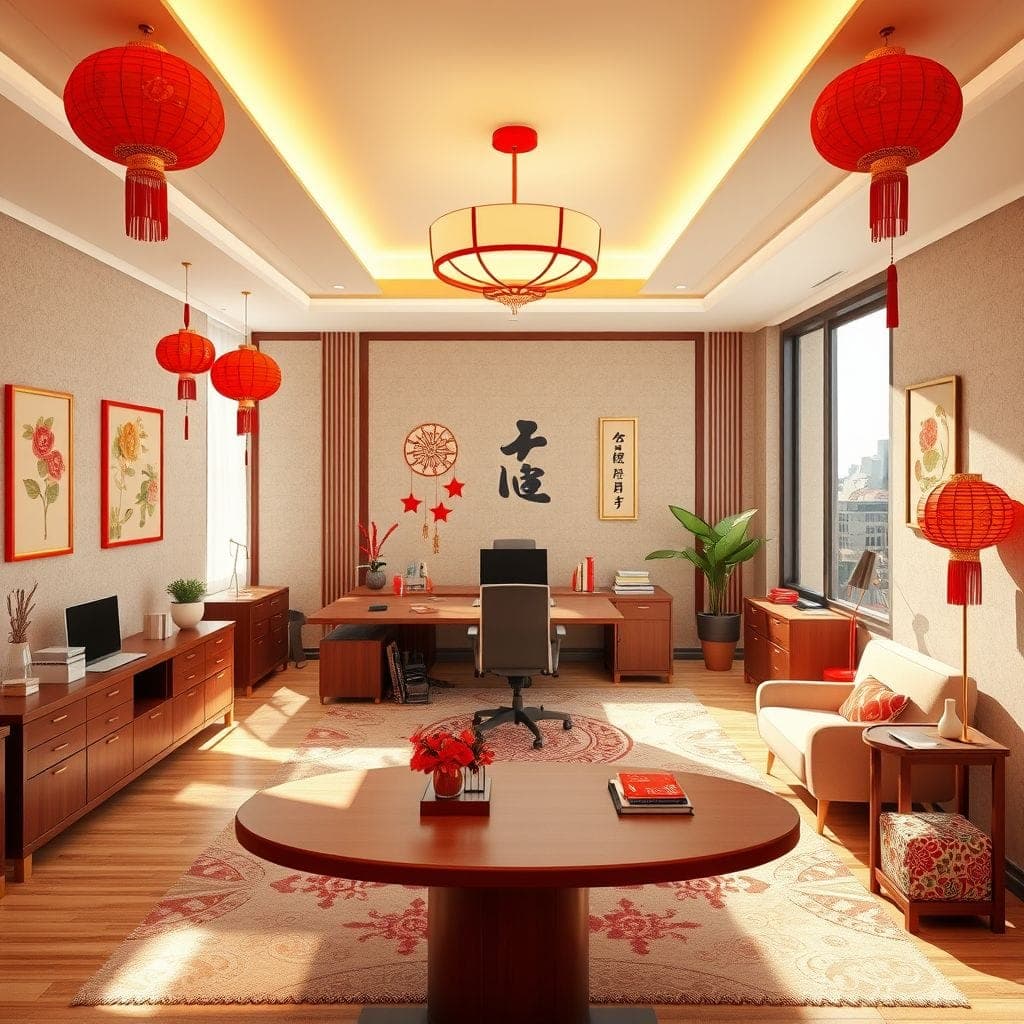Chinese New Year Office design example 2