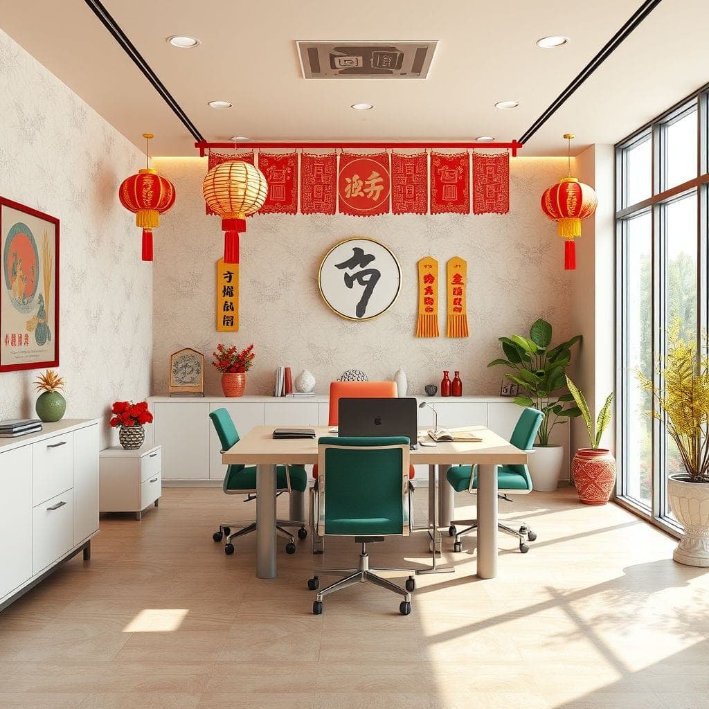 Chinese New Year Office design example 3