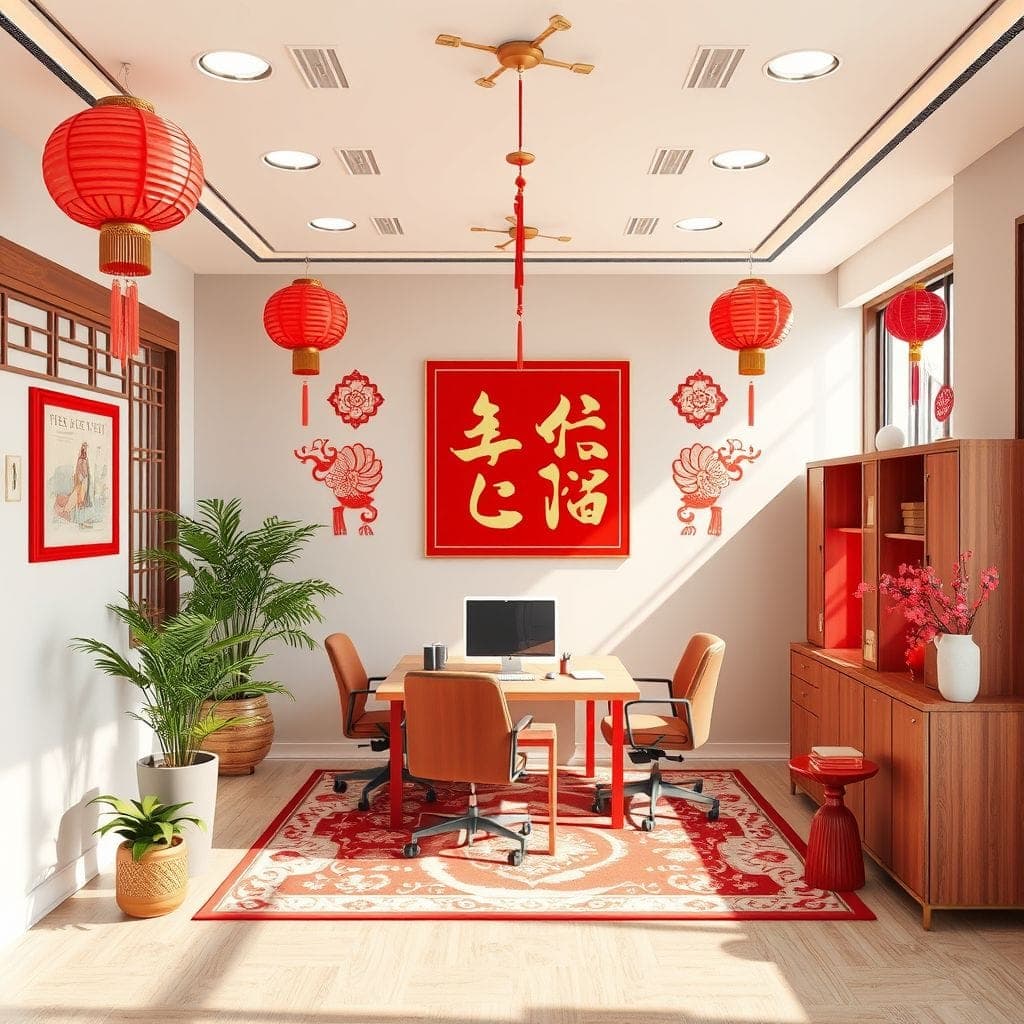 Chinese New Year Office design example 4