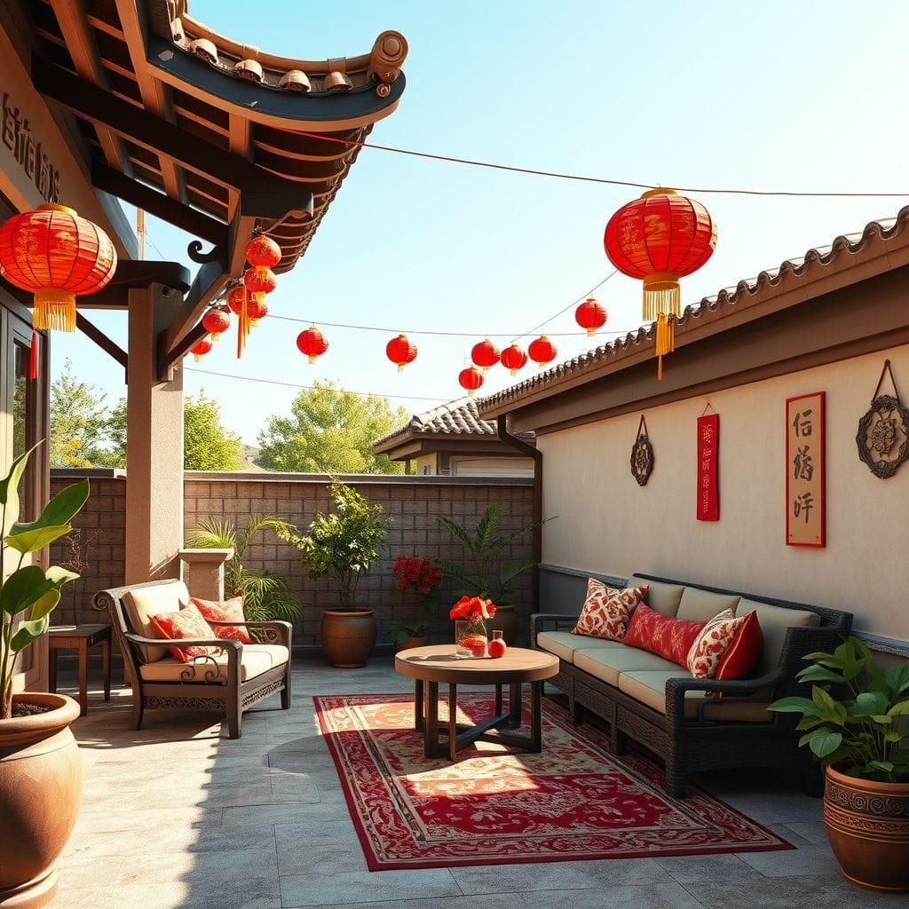 Chinese New Year Outdoor Patio design example 1