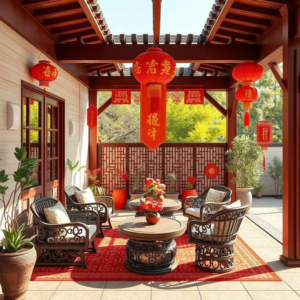 Chinese New Year Outdoor Patio design example 4