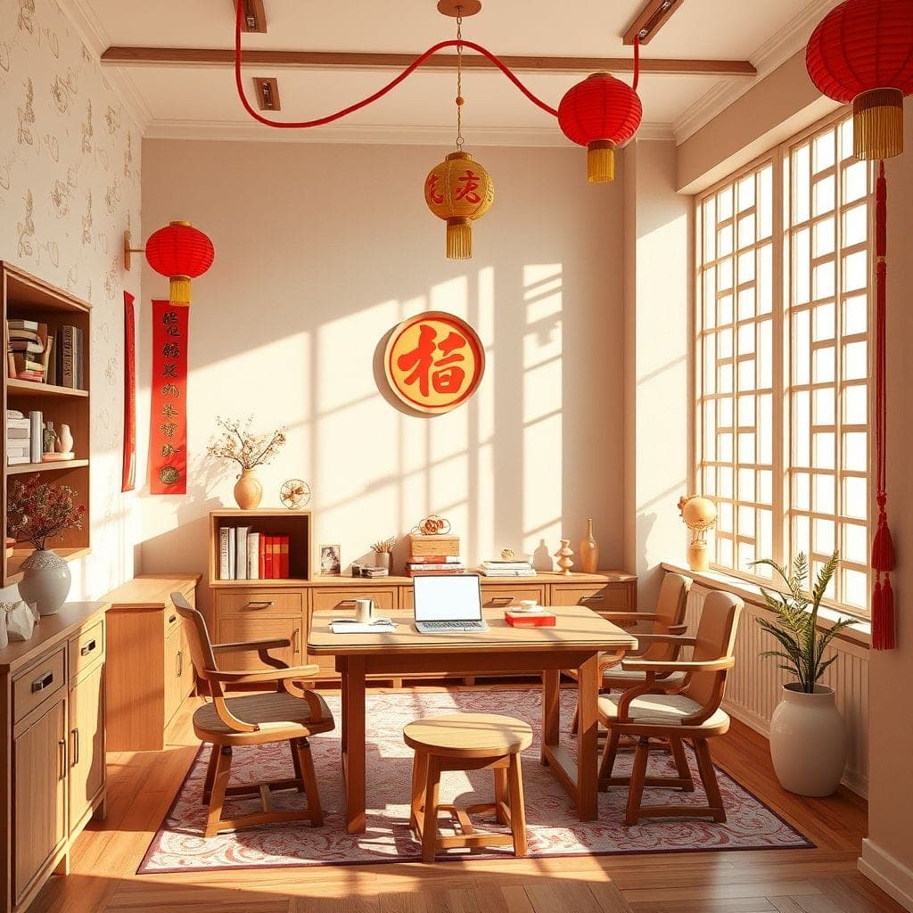 Chinese New Year Study Room design example 2