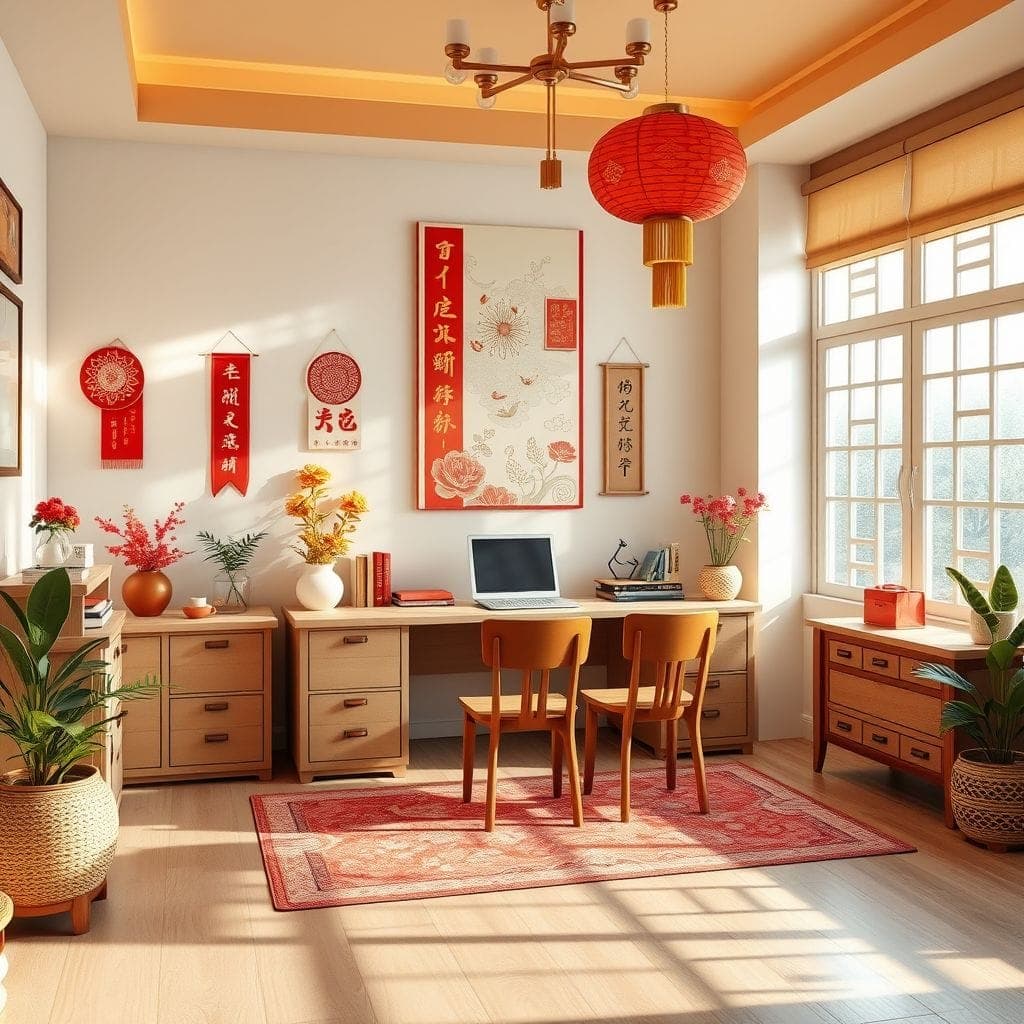 Chinese New Year Study Room design example 3