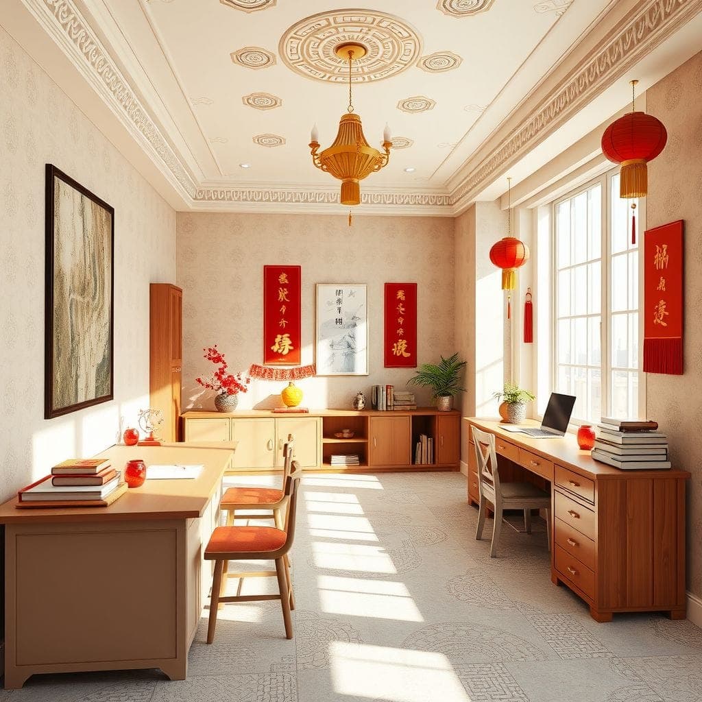 Chinese New Year Study Room design example 4