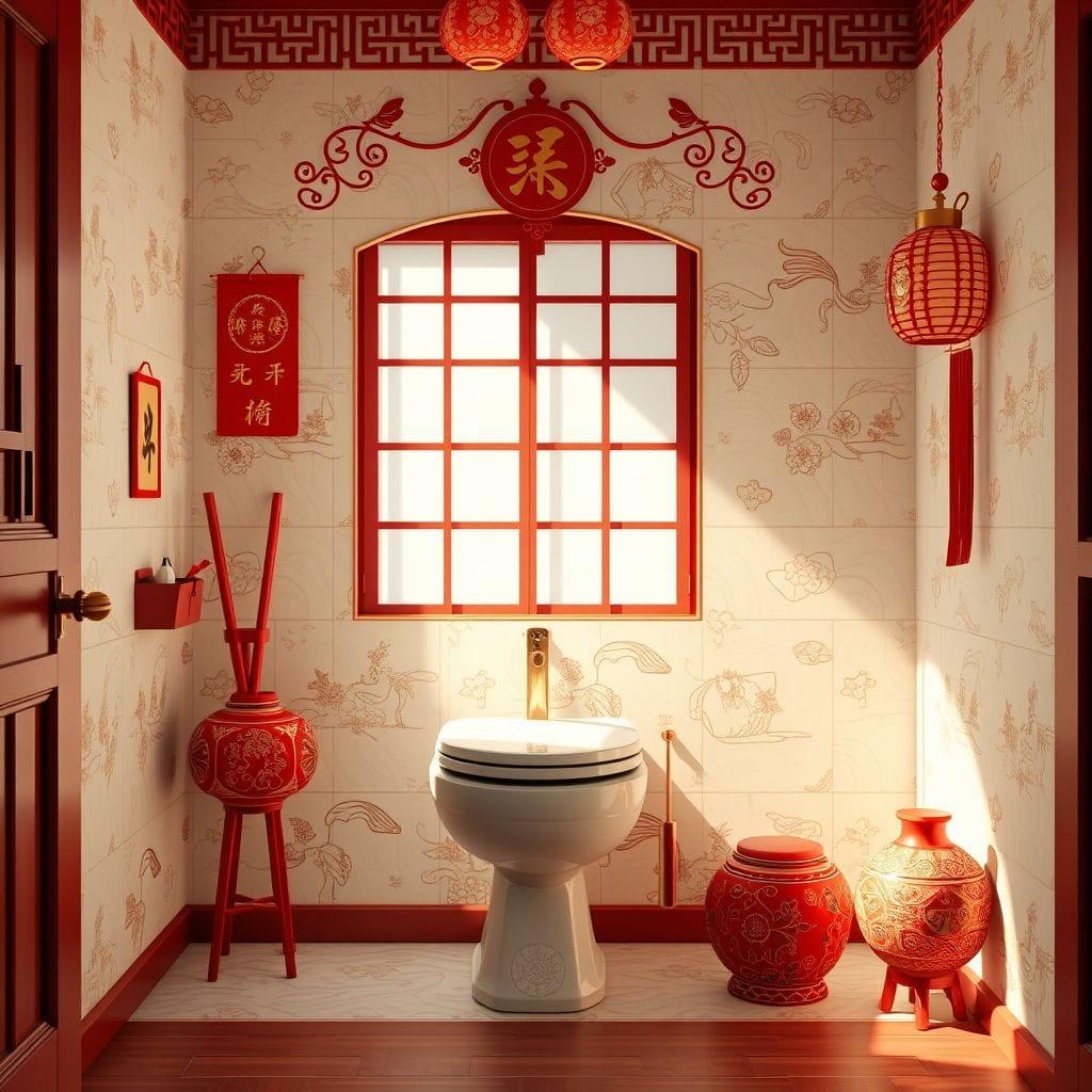 Chinese New Year Toilet design example 2