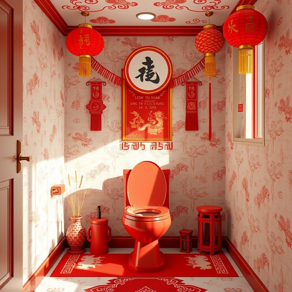 Chinese New Year Toilet design example 3