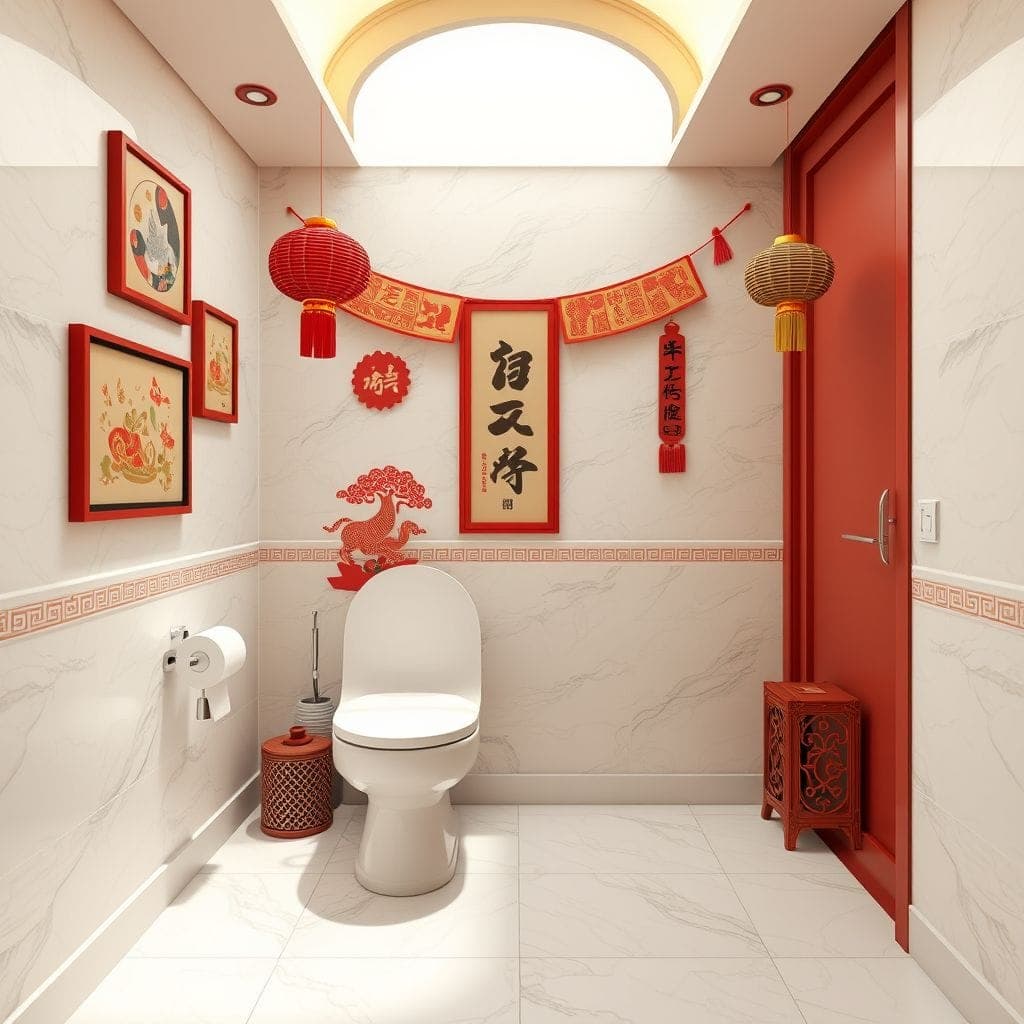 Chinese New Year Toilet design example 4