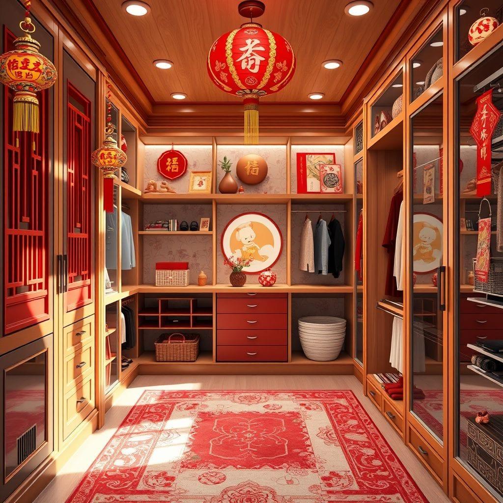 Chinese New Year Walk-in Closet design example 1