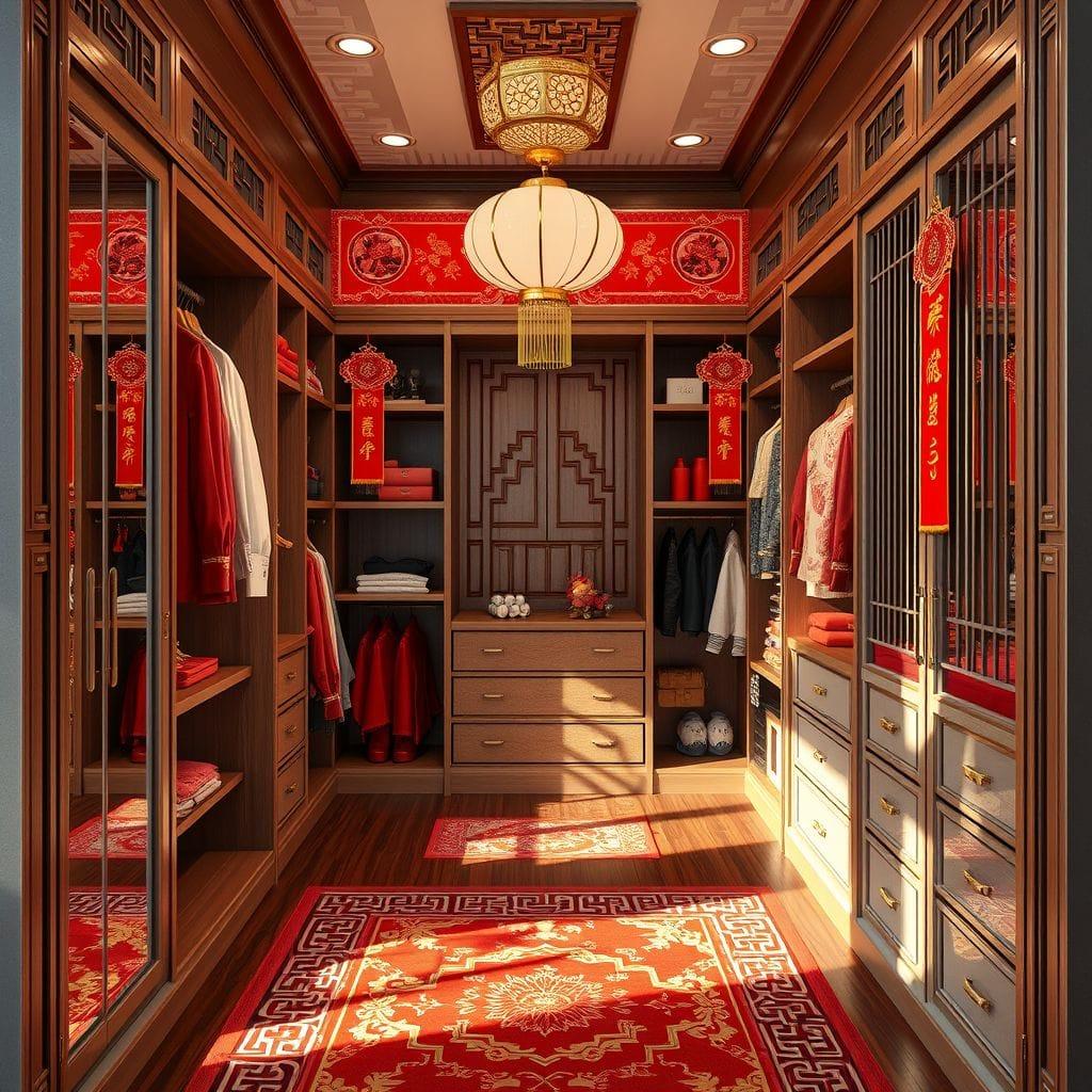 Chinese New Year Walk-in Closet design example 4