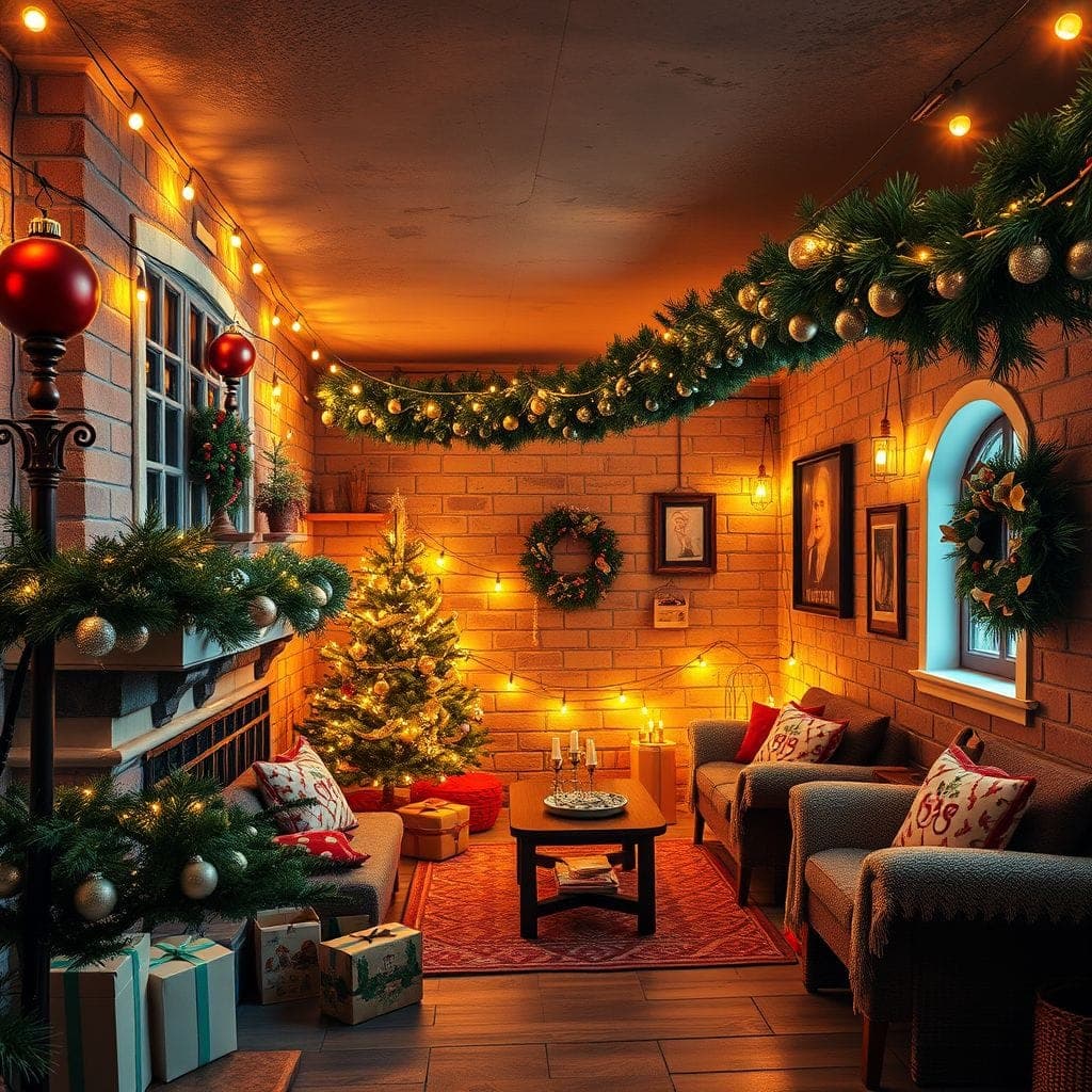 Christmas Basement design example 1