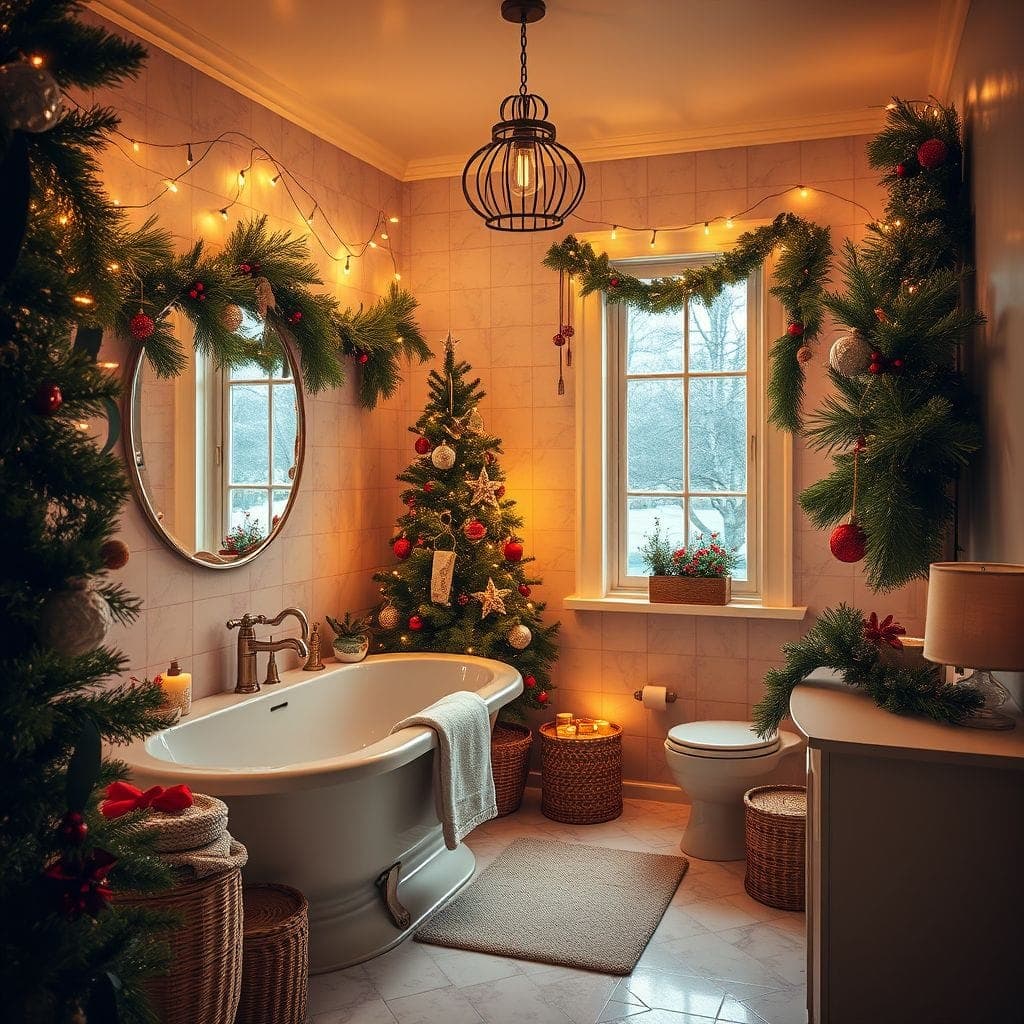 Christmas Bathroom design example 2