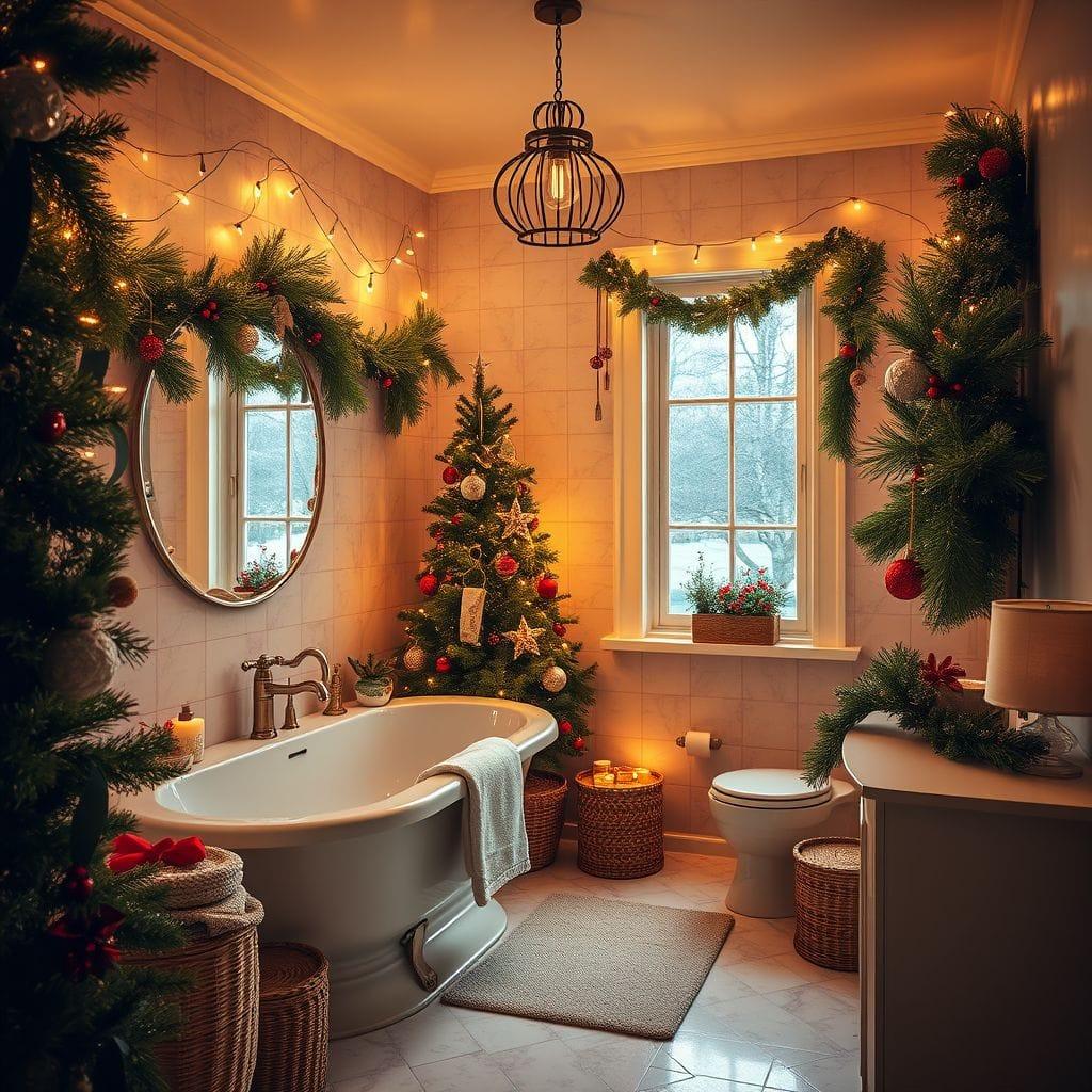 Christmas Bathroom design example 2