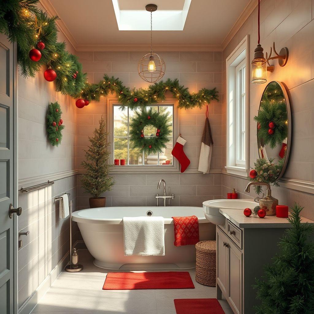 Christmas Bathroom design example 3