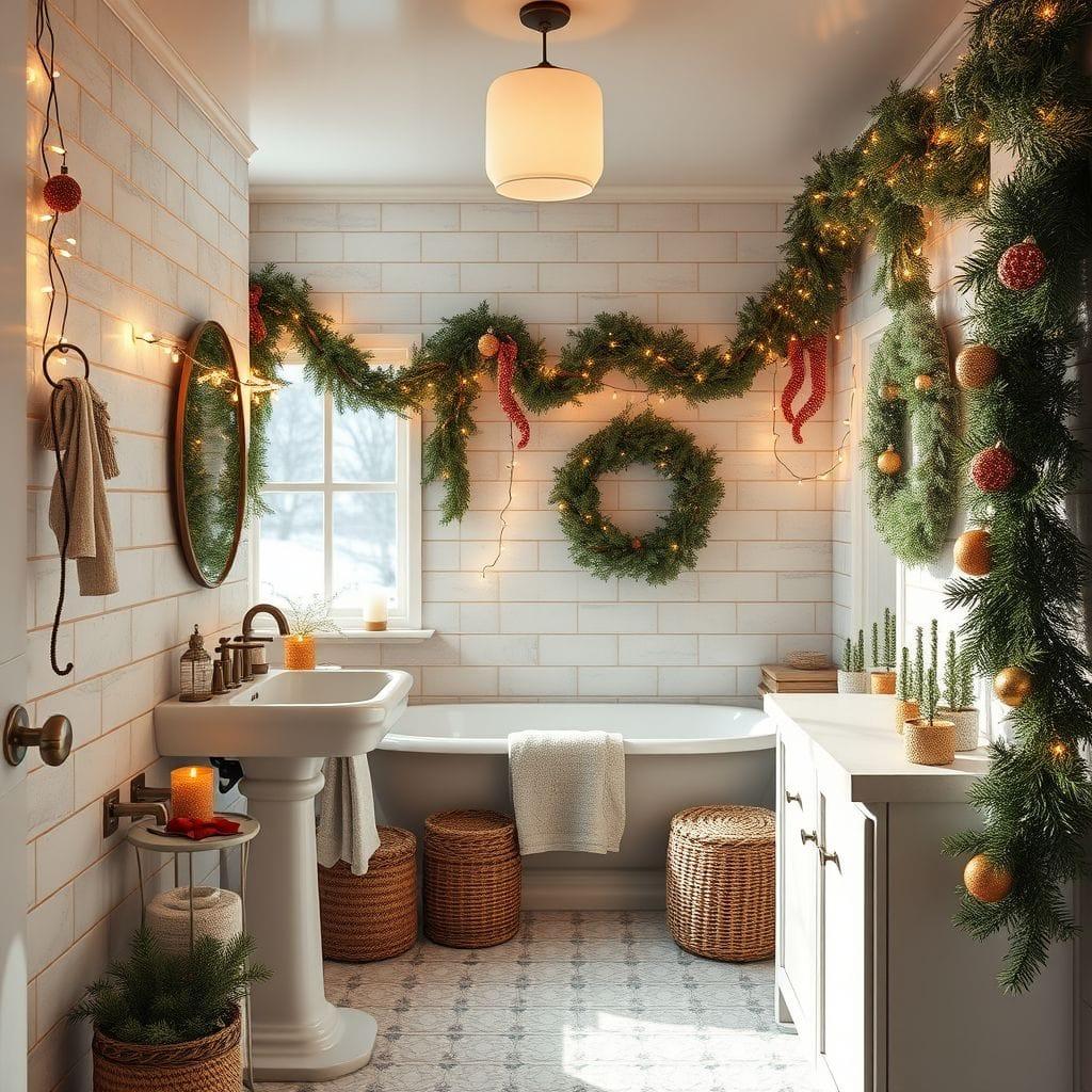 Christmas Bathroom design example 4