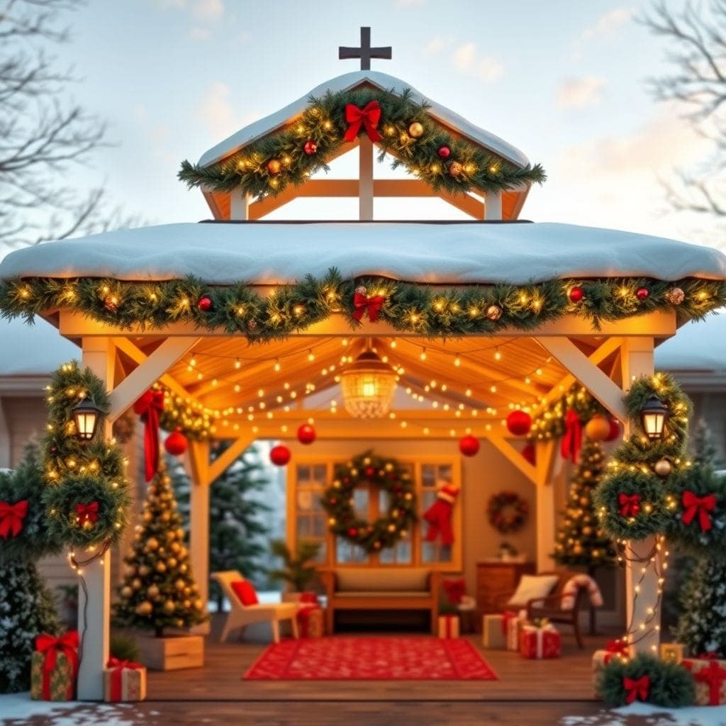 Christmas Carport design example 2