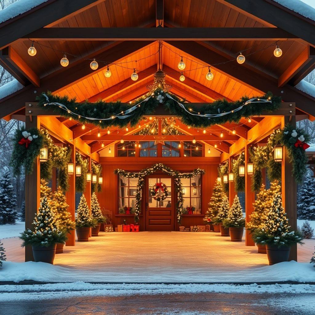 Christmas Carport design example 3