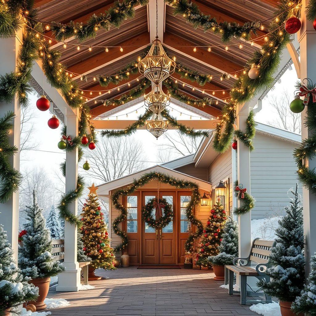 Christmas Carport design example 4