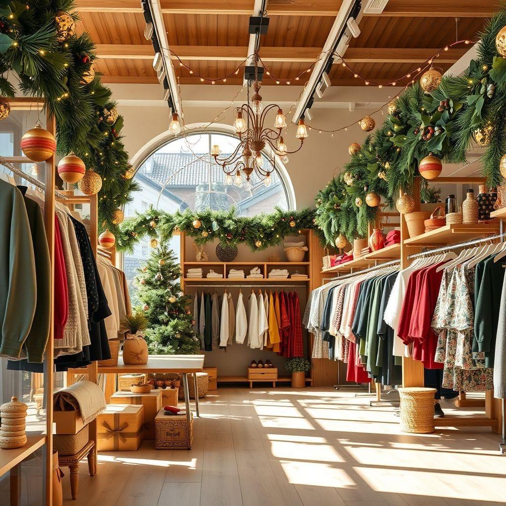 Christmas Clothing Store design example 3