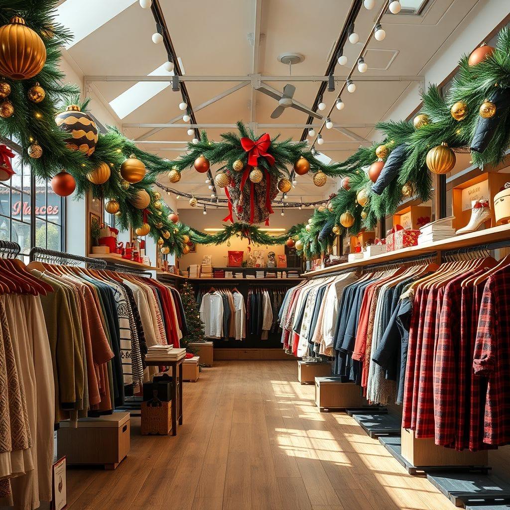 Christmas Clothing Store design example 4