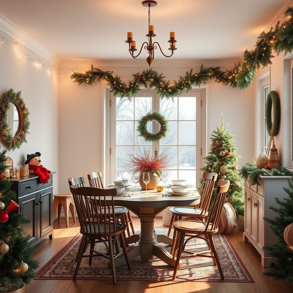 Christmas Dining Room design example 2