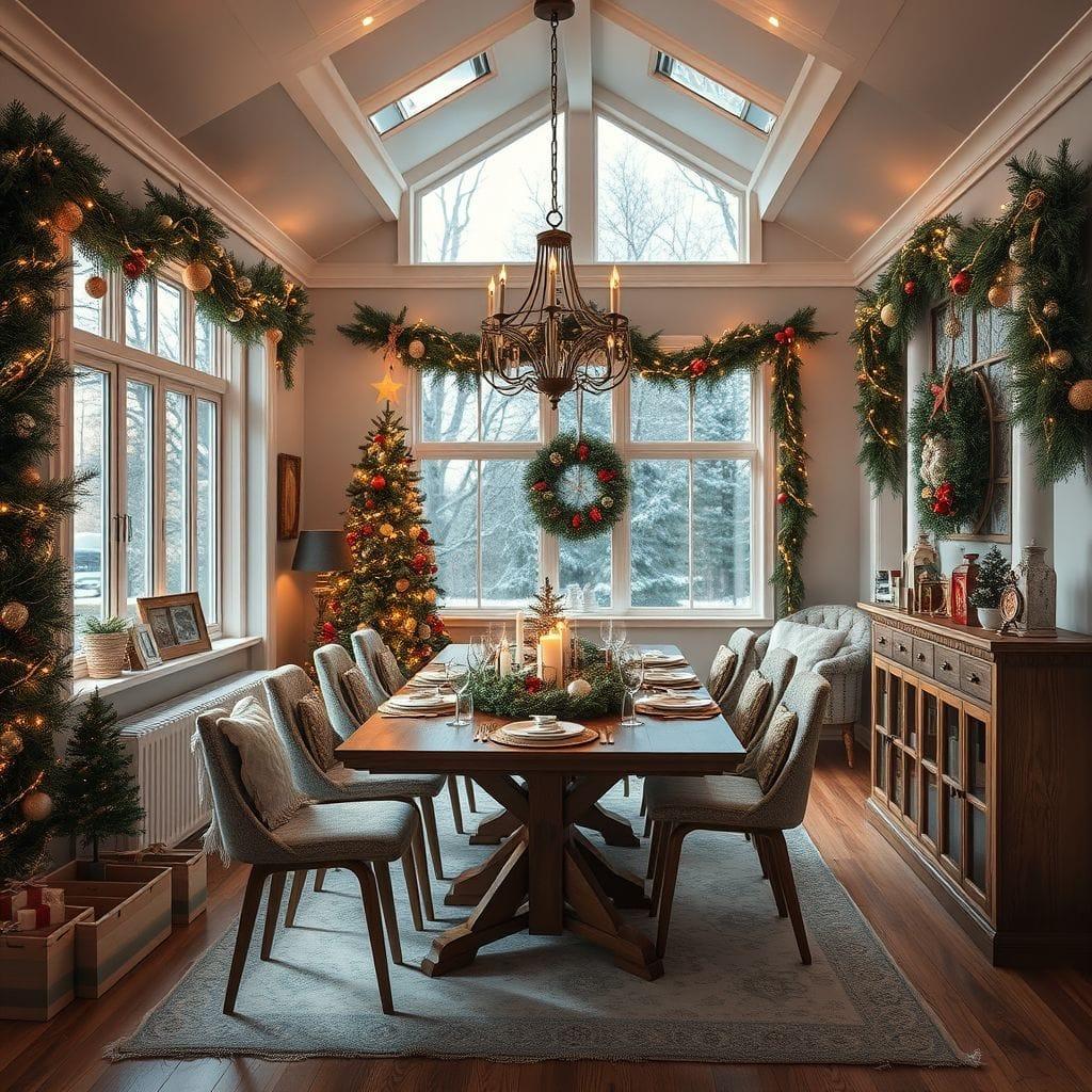 Christmas Dining Room design example 3