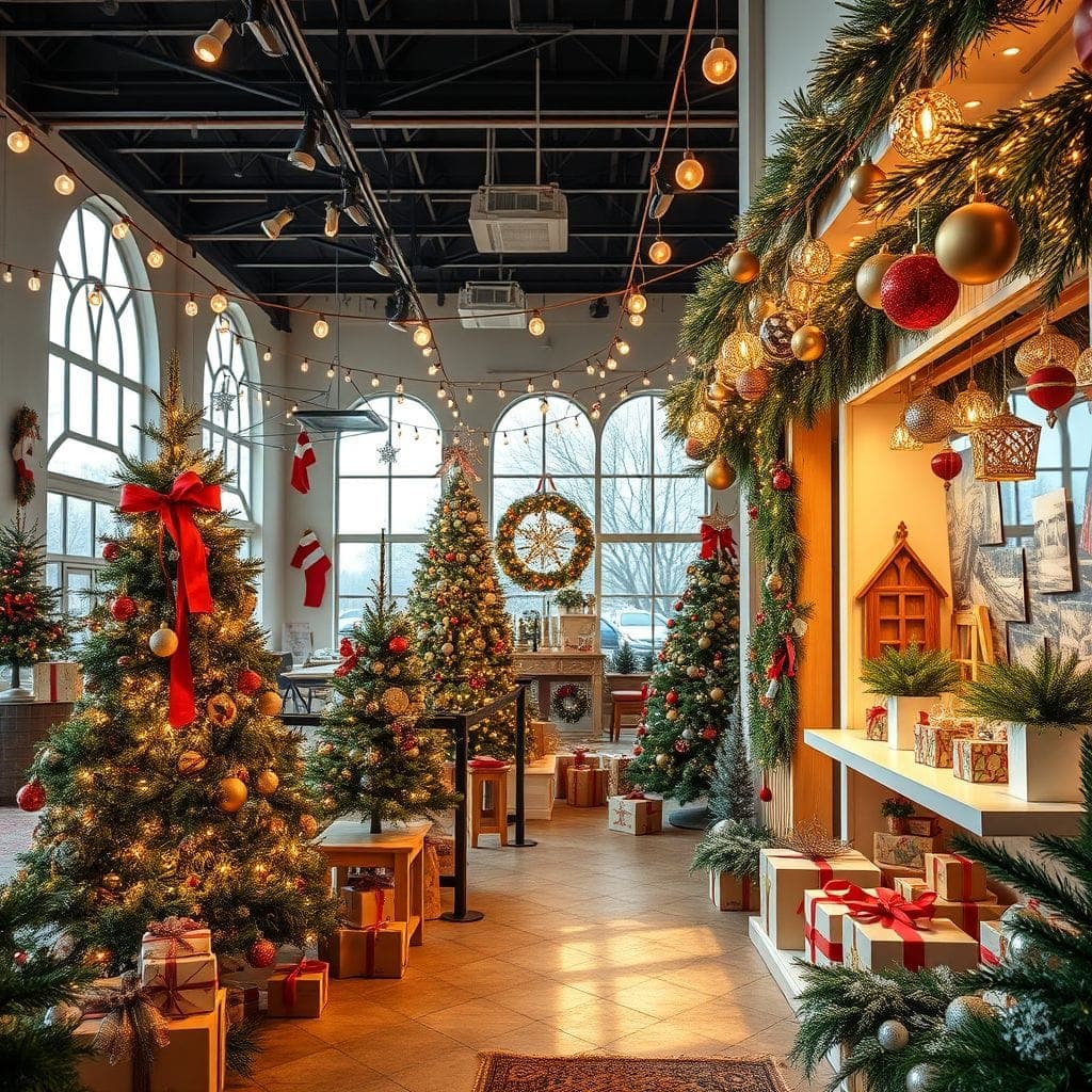 Christmas Exhibition Space design example 1