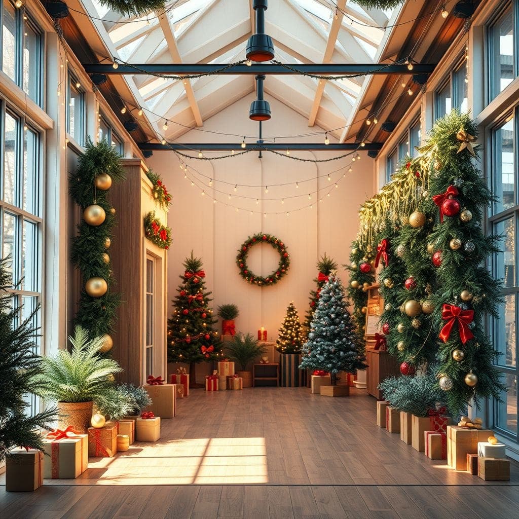 Christmas Exhibition Space design example 2