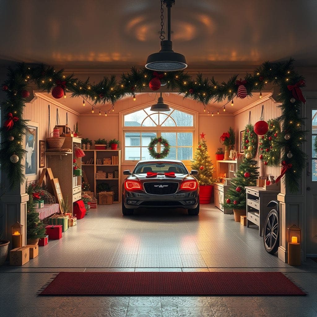 Christmas Garage design example 2